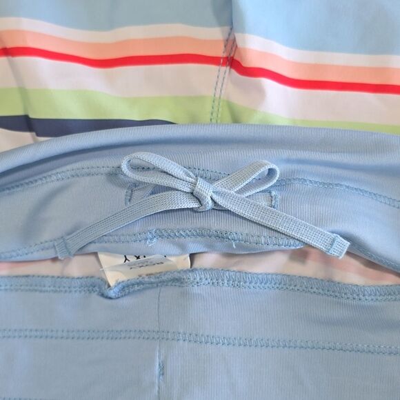 Roxy Endless Summer Striped Lightweight Beach Shorts - Size Small - Picture 7 of 12
